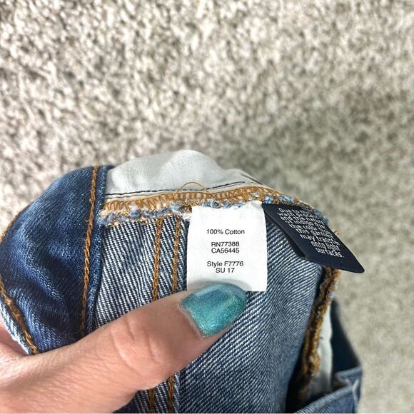 J. Crew Factory Shorts Women’s 29 Denim Blue 5” Cutoff Jean - Picture 5 of 6